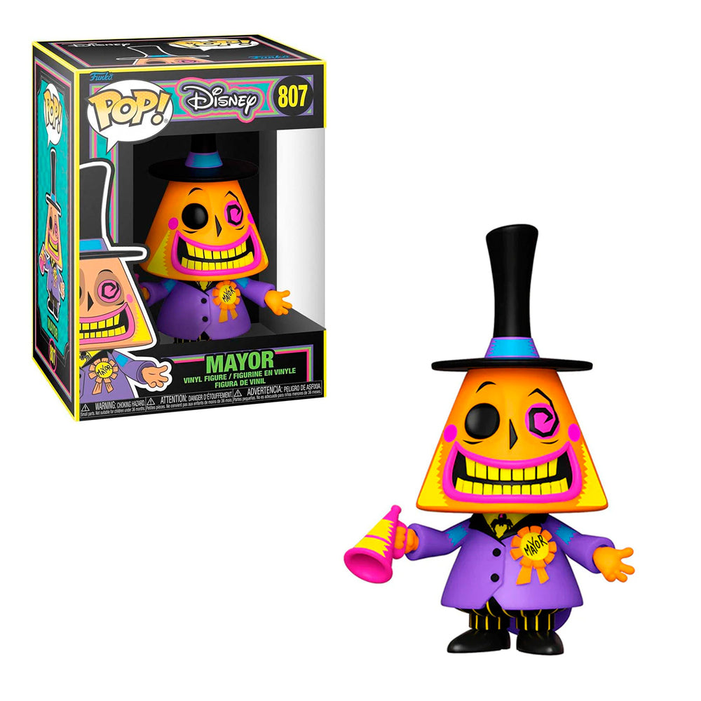 Funko Pop Disney - El Extraño Mundo De Jack - Alcalde Blacklight