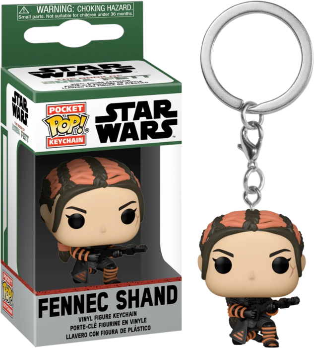 Funko Pop Keychain - Star Wars Book of Boba Fett - Fennec Shand Llavero