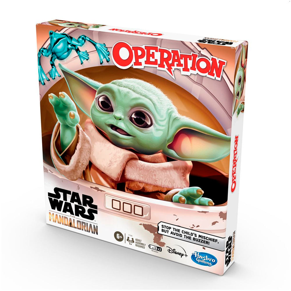 Hasbro Gaming Juego de Mesa - Operando - Baby Yoda