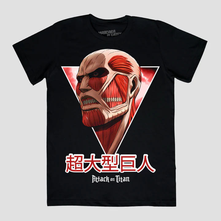 Máscara De Latex - Attack On Titan - Colossal Titan