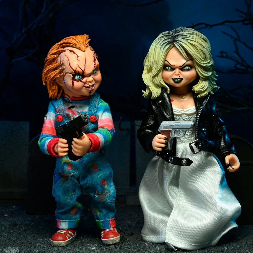 NECA - Novia de Chucky - Chucky y Tiffany 8 Pulgadas