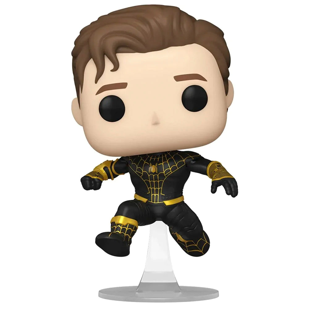 Funko Pop Marvel - Spiderman No Way Home - Spiderman Traje Negro sin mascara Special Edition