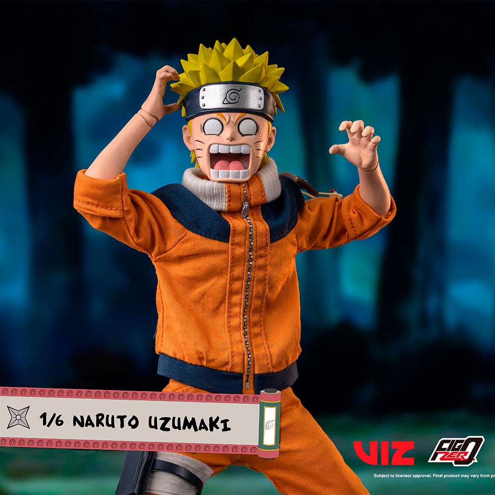 Threezero Sixth Scale Figure - Naruto - Naruto Uzumaki Escala 1-6