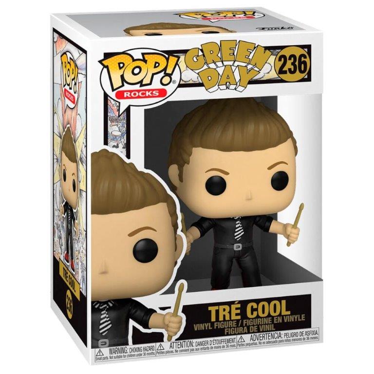 Funko Pop Rocks - Green Day - Tré Cool