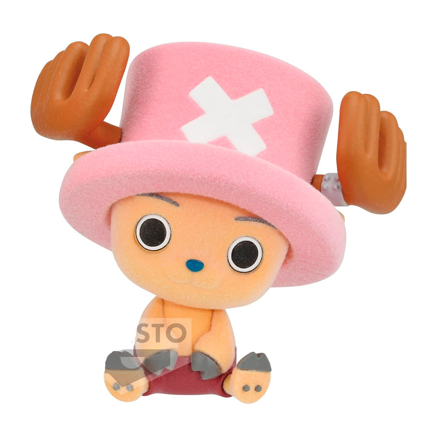 Banpresto Fluffy Puffy - One Piece - Chopper Flocked sentado