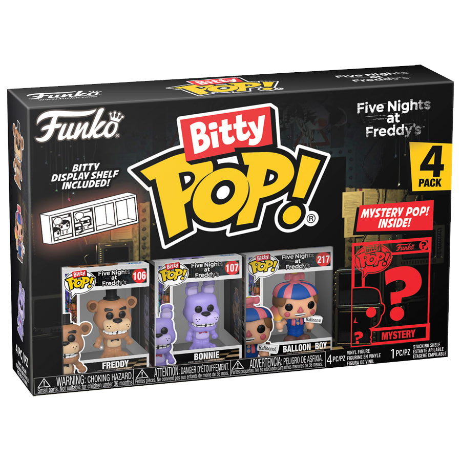 Funko Bitty Pop - Five Nights At Freddys - Freddy 4 Pack