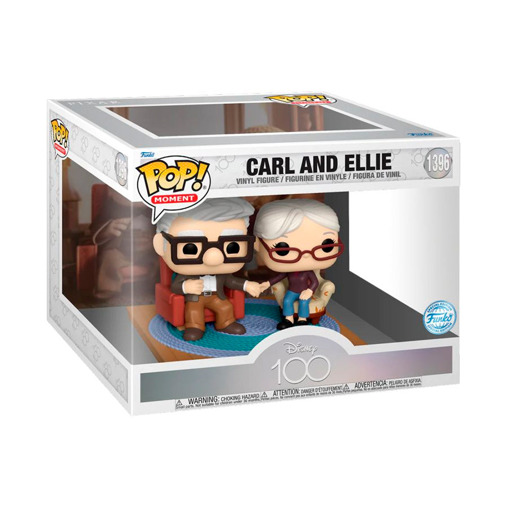 Funko Pop 6 Pulgadas - Up Una Aventura De Altura - Carl y Ellie