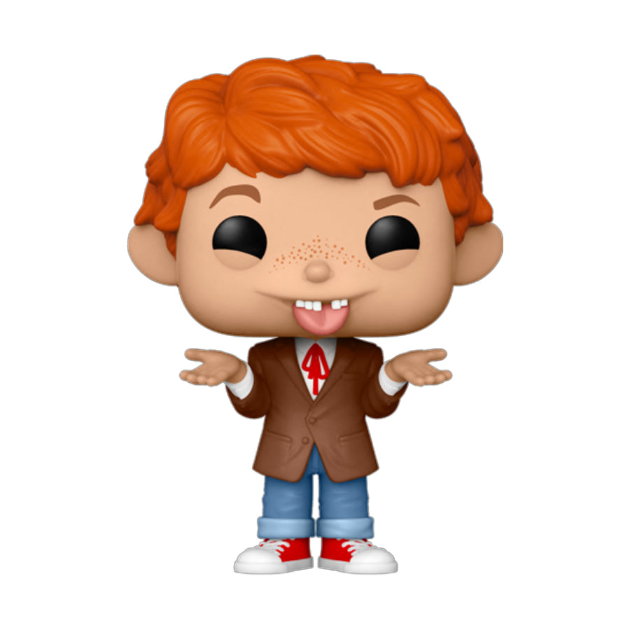 Funko Pop Icons - Alfred E. Neuman -Mad Tv Chase