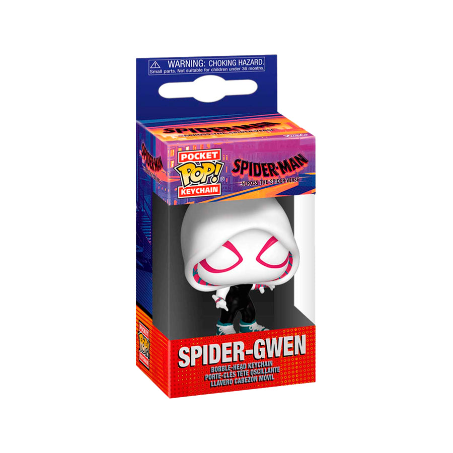 Funko Pop Keychain - Across the Spider Verse - Spider-Gwen Llavero