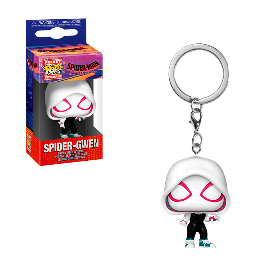 Funko Pop Keychain - Across the Spider Verse - Spider-Gwen Llavero