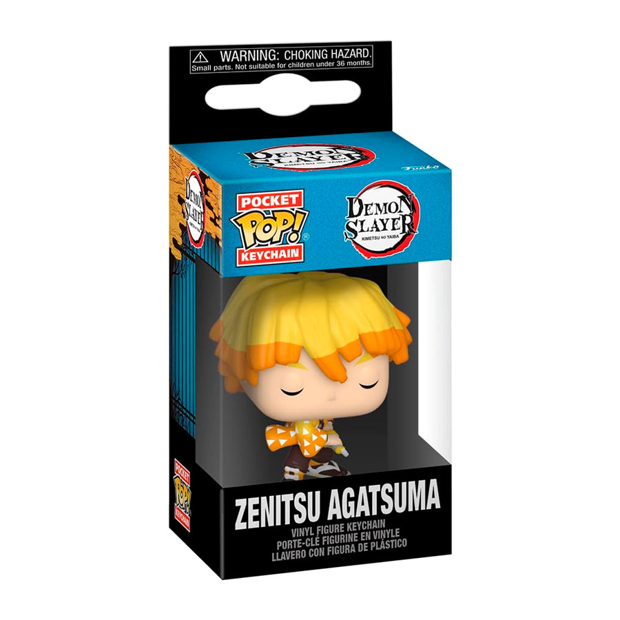 Funko Pop Keychain - Demon Slayer - Zenitsu Llavero