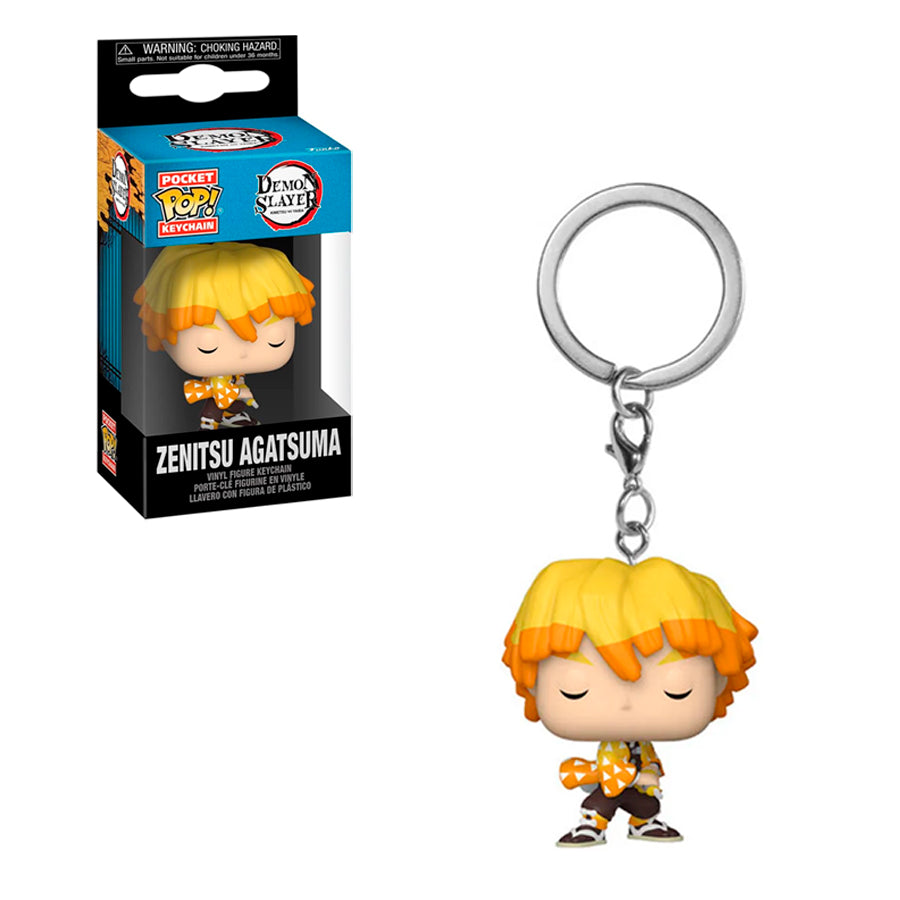 Funko Pop Keychain - Demon Slayer - Zenitsu Llavero