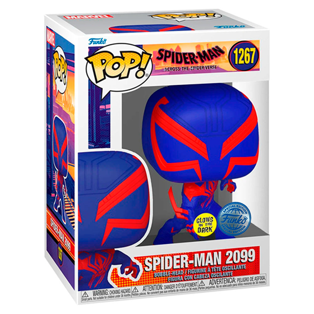 Funko Pop Marvel - Spider-Man Across the Spider Verse - Spider-Man 2099 Glow