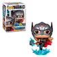 Funko Pop Marvel - Thor Love and Thunder - Mighty Thor Jane Exclusivo Distritomax