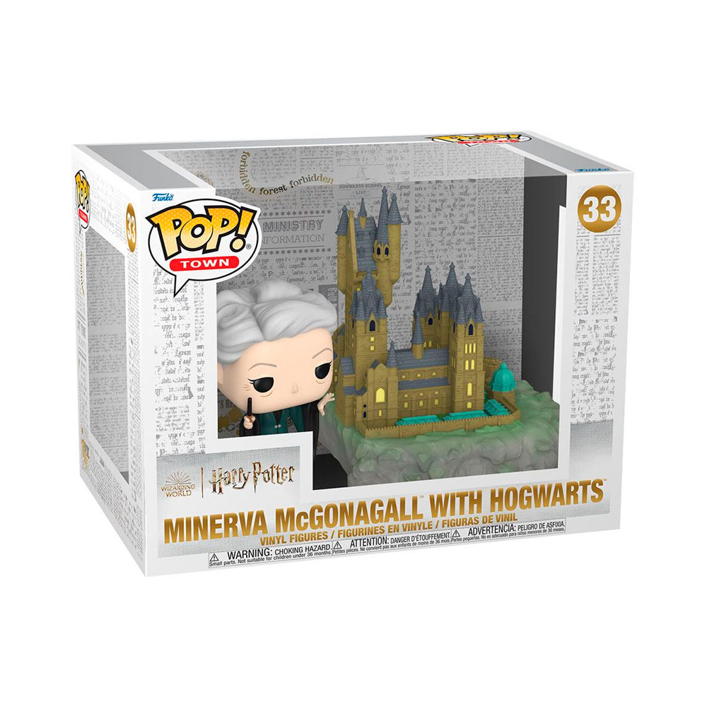 Funko Pop Harry Potter - La Cámara De Los Secreta - Minerva McGonagall Con Hogwarts