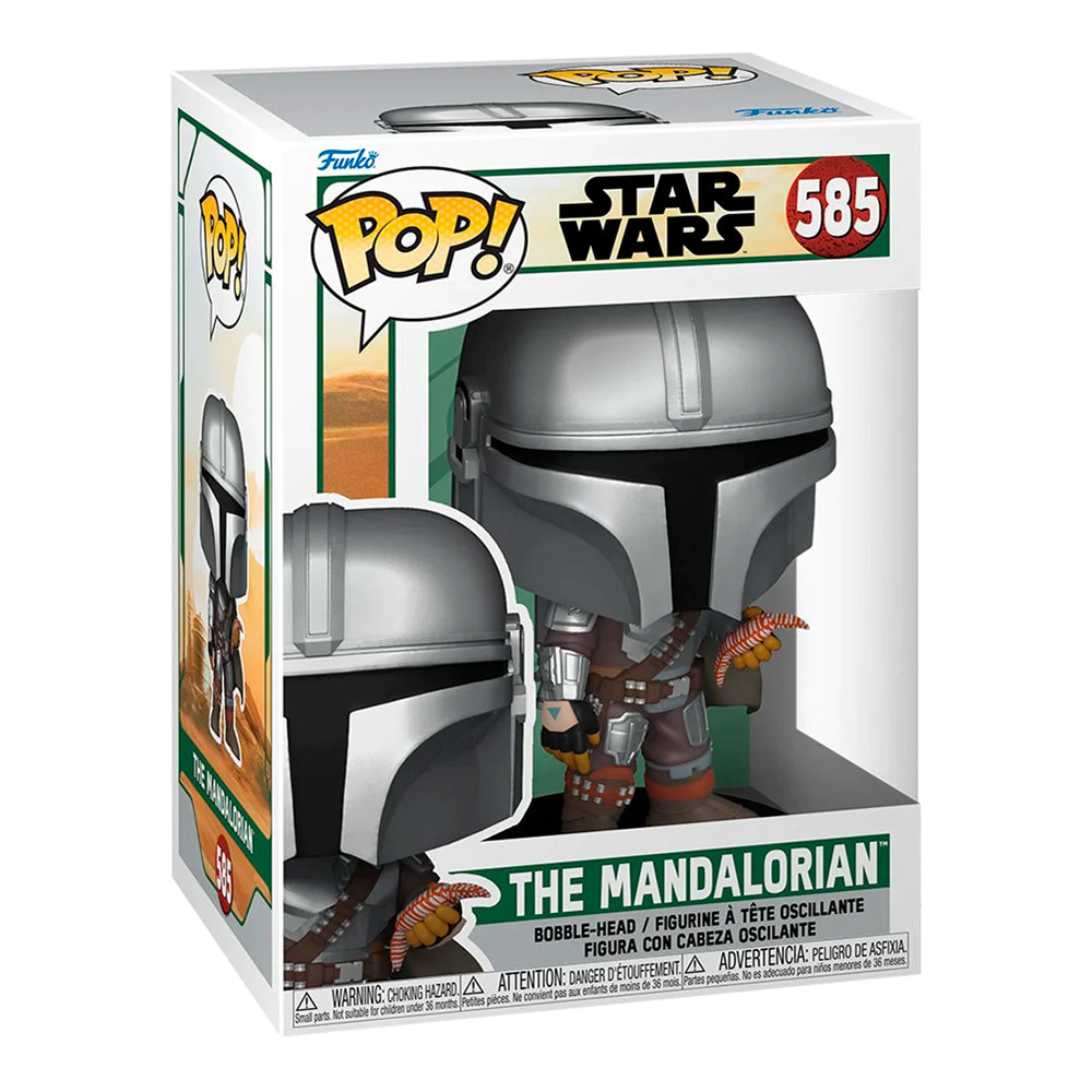 Funko Pop Star Wars - Book of Boba Fett - Mando con bolsa