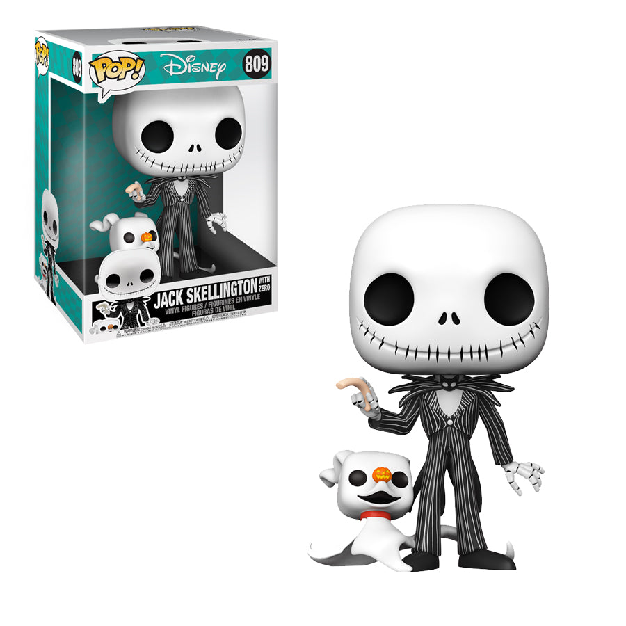 Funko Pop 10 Pulgadas -  Mundo de Jack - Jack con Zero