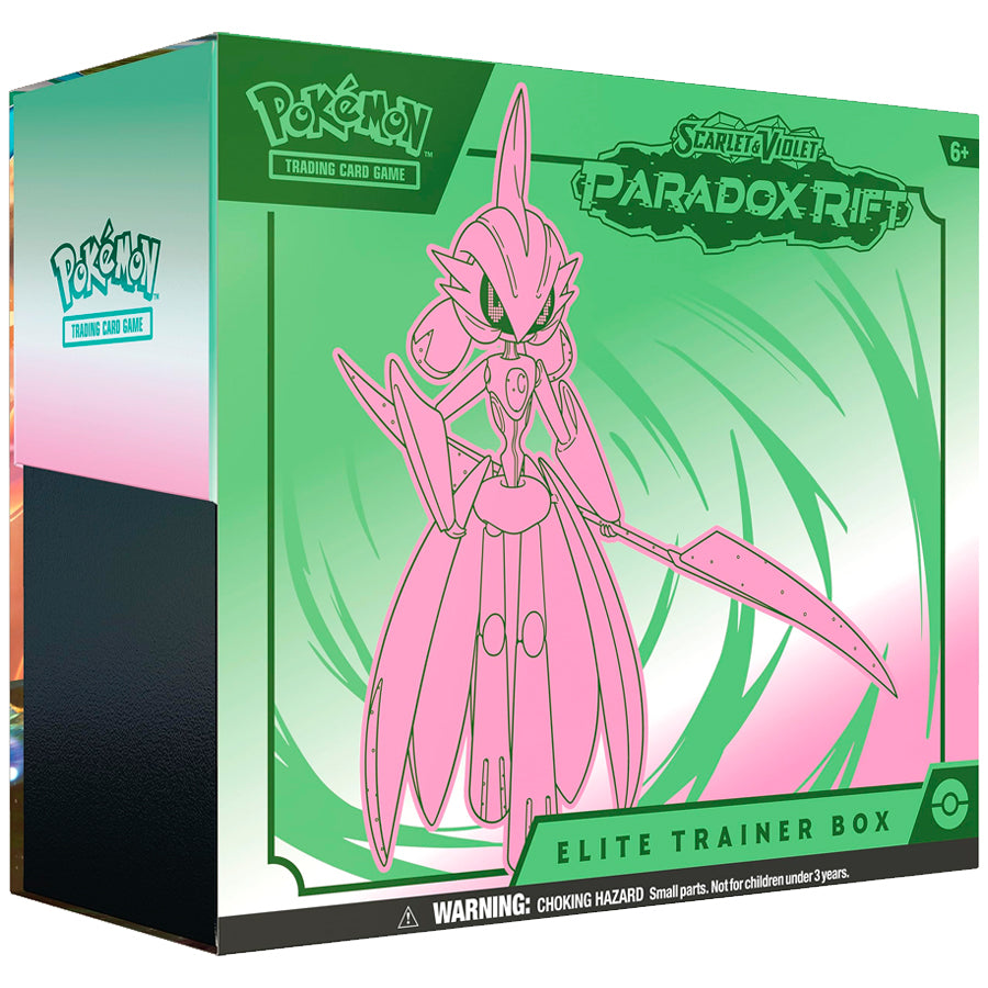Paradox Rift - Pokemon Scarlet & Violet - Elite Trainer Box Iron Valiant en Ingles