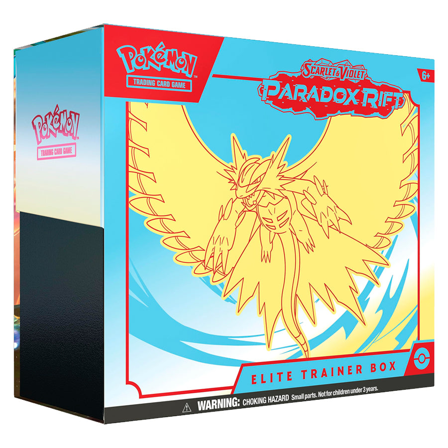 Paradox Rift - Pokemon Scarlet & Violet - Elite Trainer Box Roaring Moon en Ingles