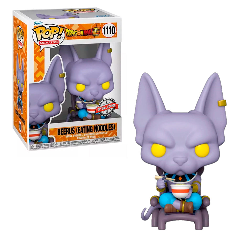 Funko Pop Animation - Dragon Ball Super - Bills comiendo fideos Special Edition