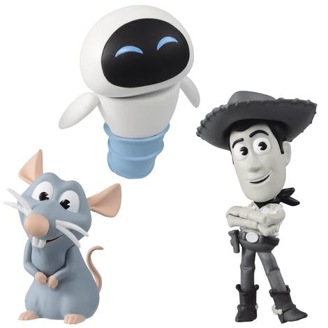 Banpresto Disney - Festival Pixar - EVA Remmy y Woody Pack de 3 Figuras