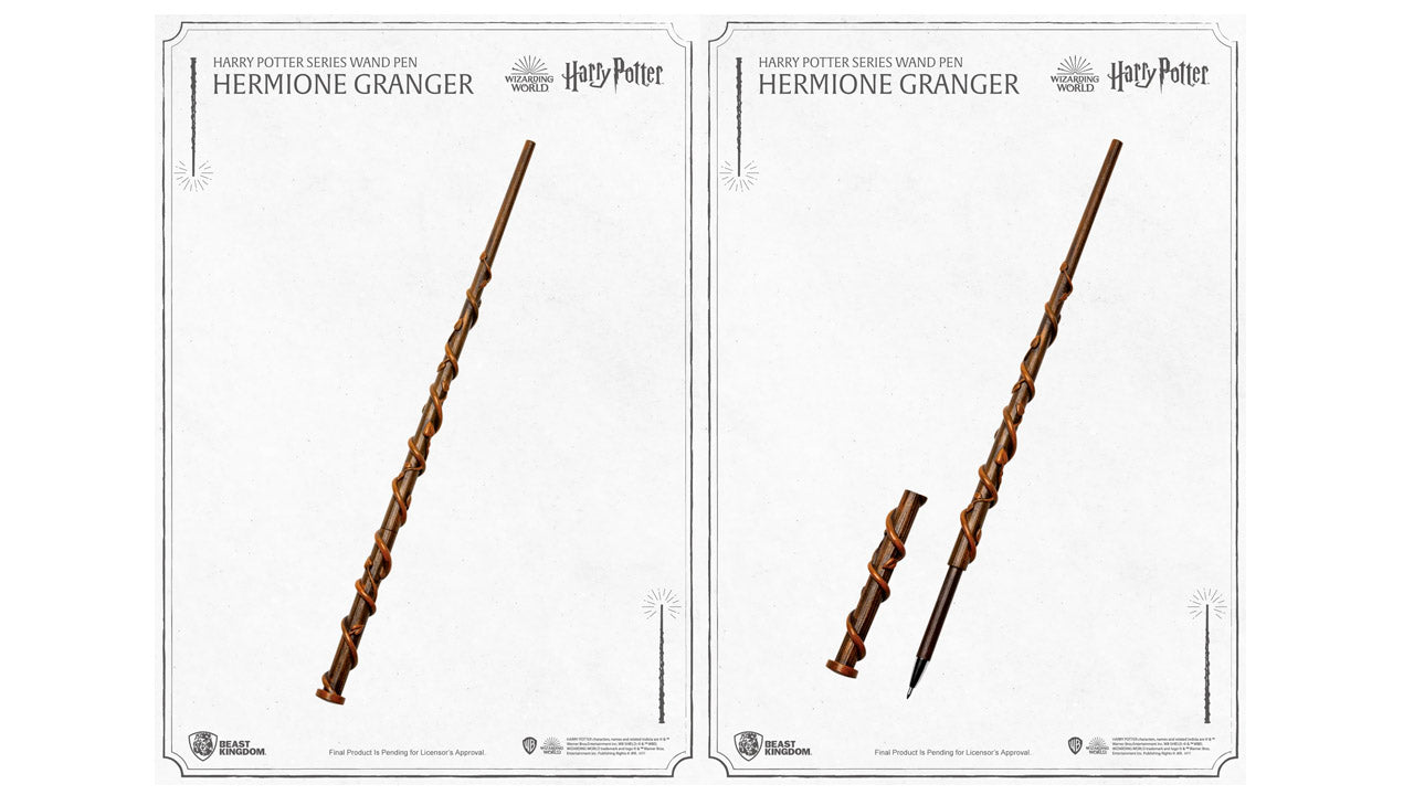 Beast Kingdom Pen - Harry Potter - Varita Magica Hermione Granger Pluma