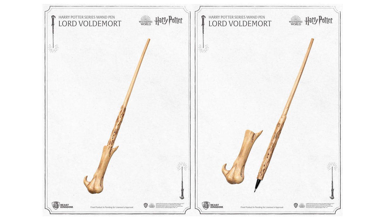 Beast Kingdom Pen - Harry Potter - Varita Magica Voldemort Pluma