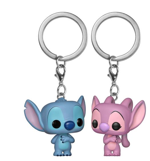 Funko Pop Keychain - Lilo & Stitch - Stitch y Angel