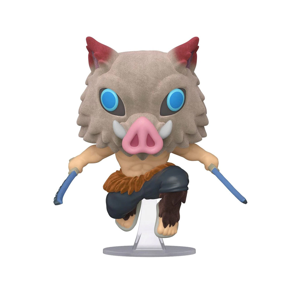 Funko Pop Animation - Demon Slayer - Inosuke Flocked Exclusivo de Limited Edition