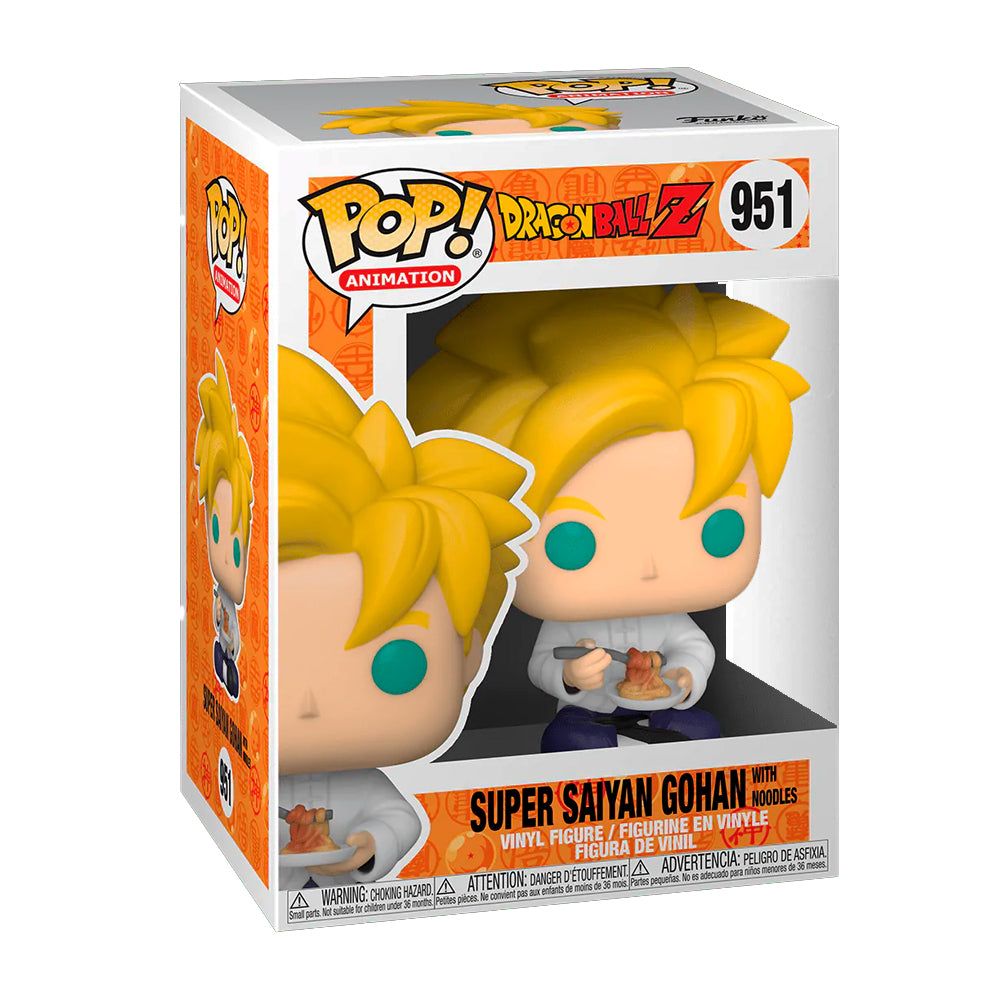 Funko Pop Animation - Dragon Ball Z - Super Sayajin Gohan con Fideos