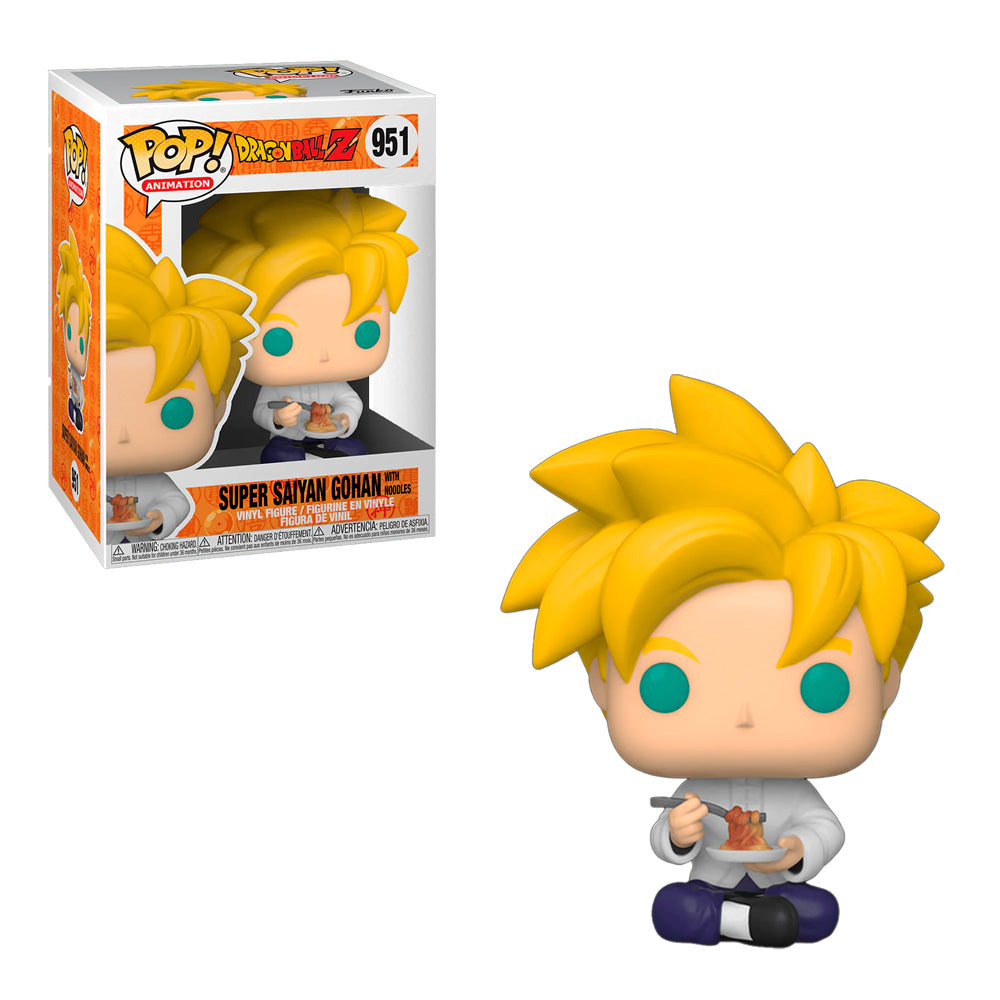 Funko Pop Animation - Dragon Ball Z - Super Sayajin Gohan con Fideos