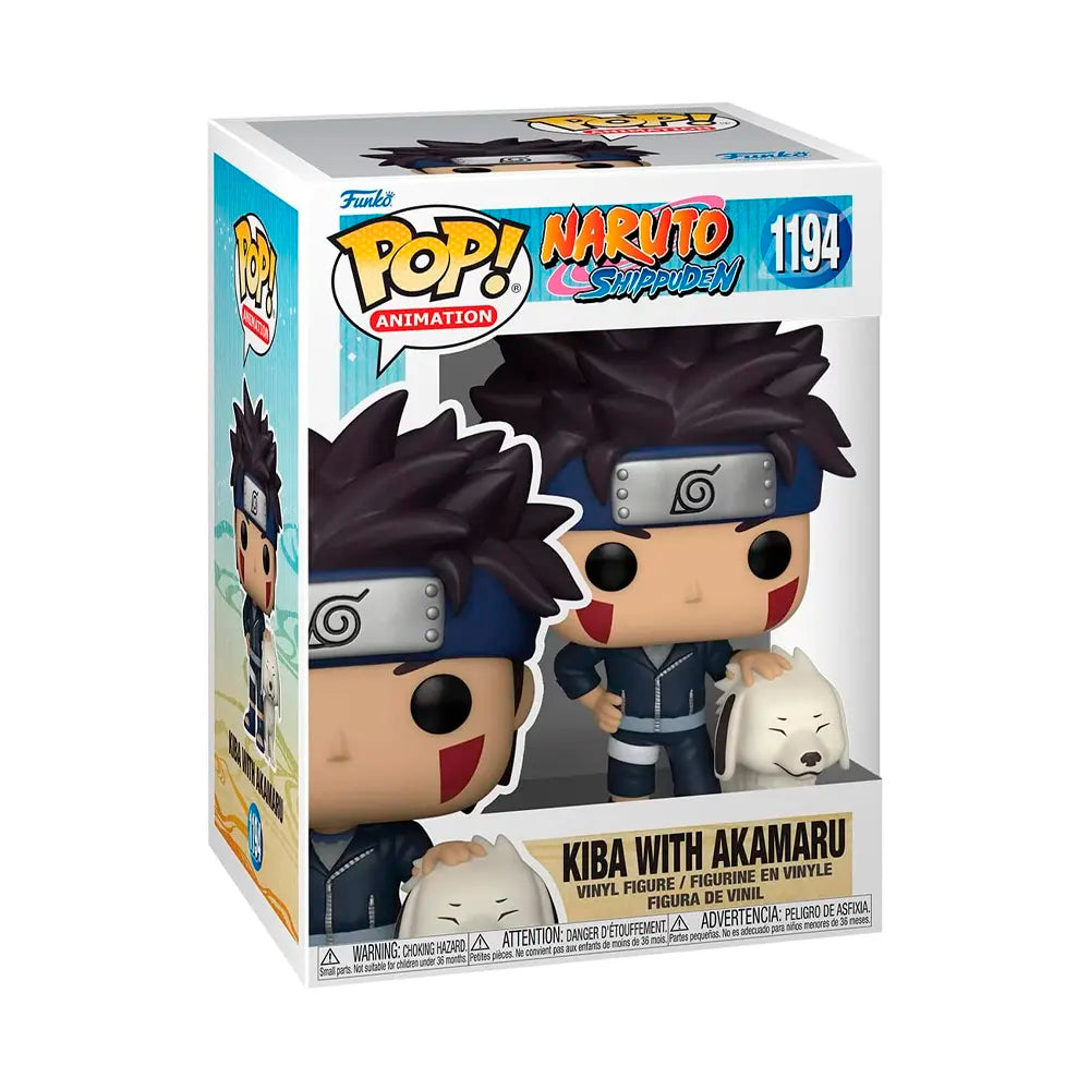 Funko Pop Animation - Naruto - Kiba con Akamaru