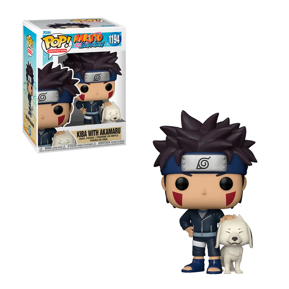 Funko Pop Animation - Naruto - Kiba con Akamaru