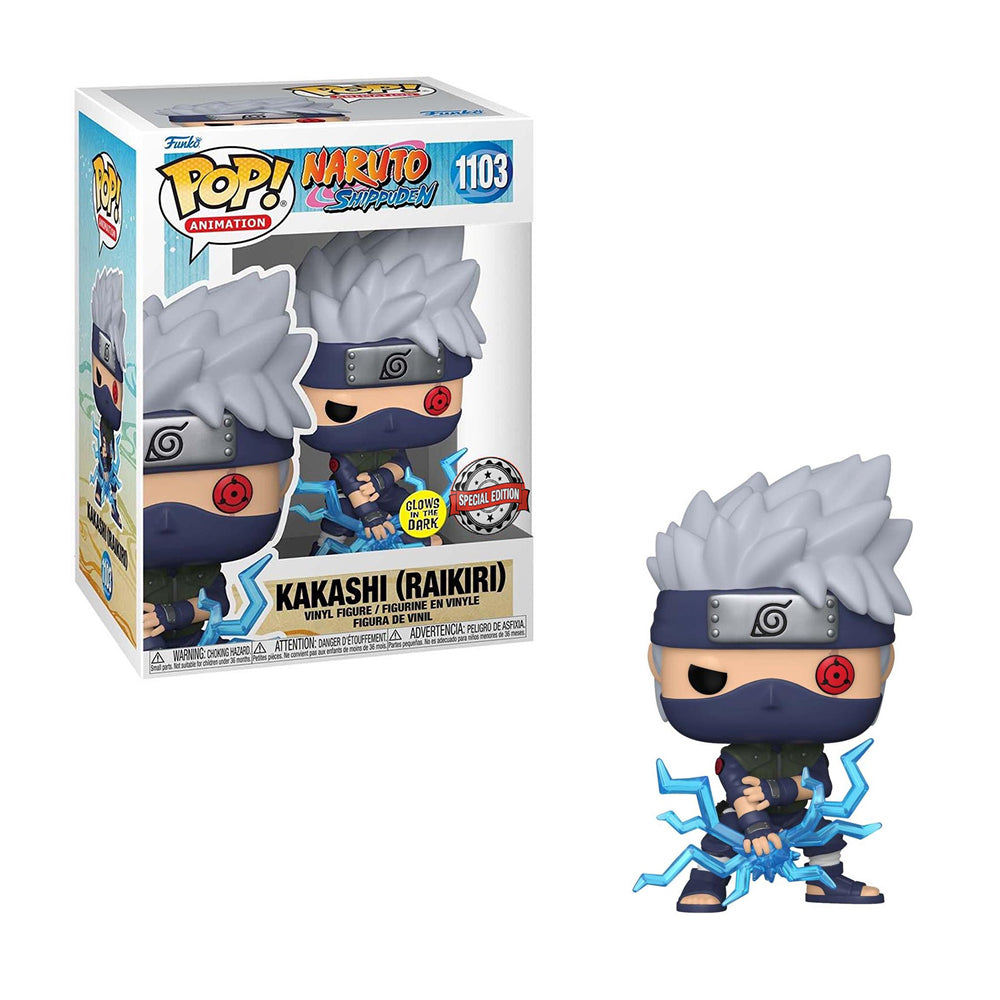 Funko Pop Animation - Naruto - Kakashi Raikiri Glow Special Edition