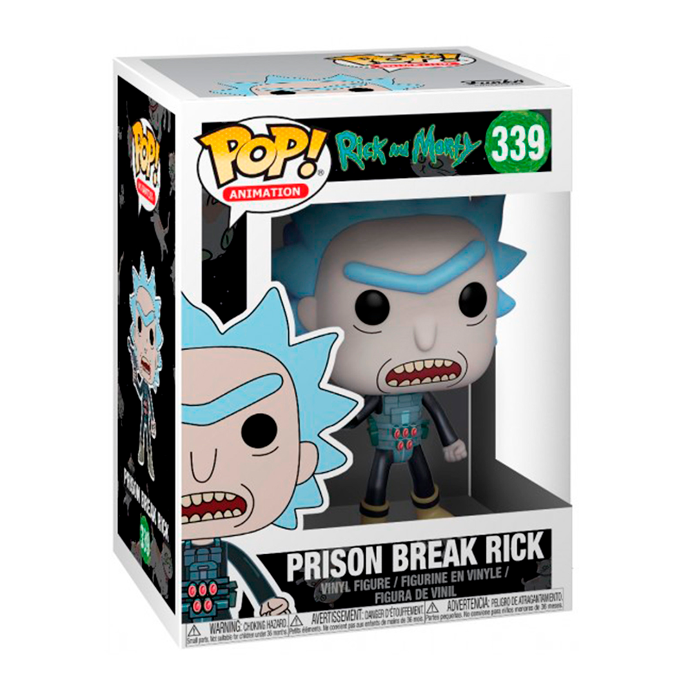 Funko Pop Animation - Rick and Morty - Prison Escape Rick
