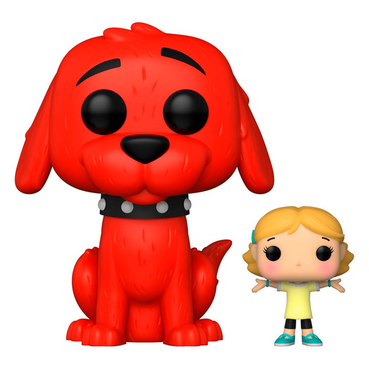 Funko Pop Books - Clifford The BIG RED DOG- Clifford W/Emily