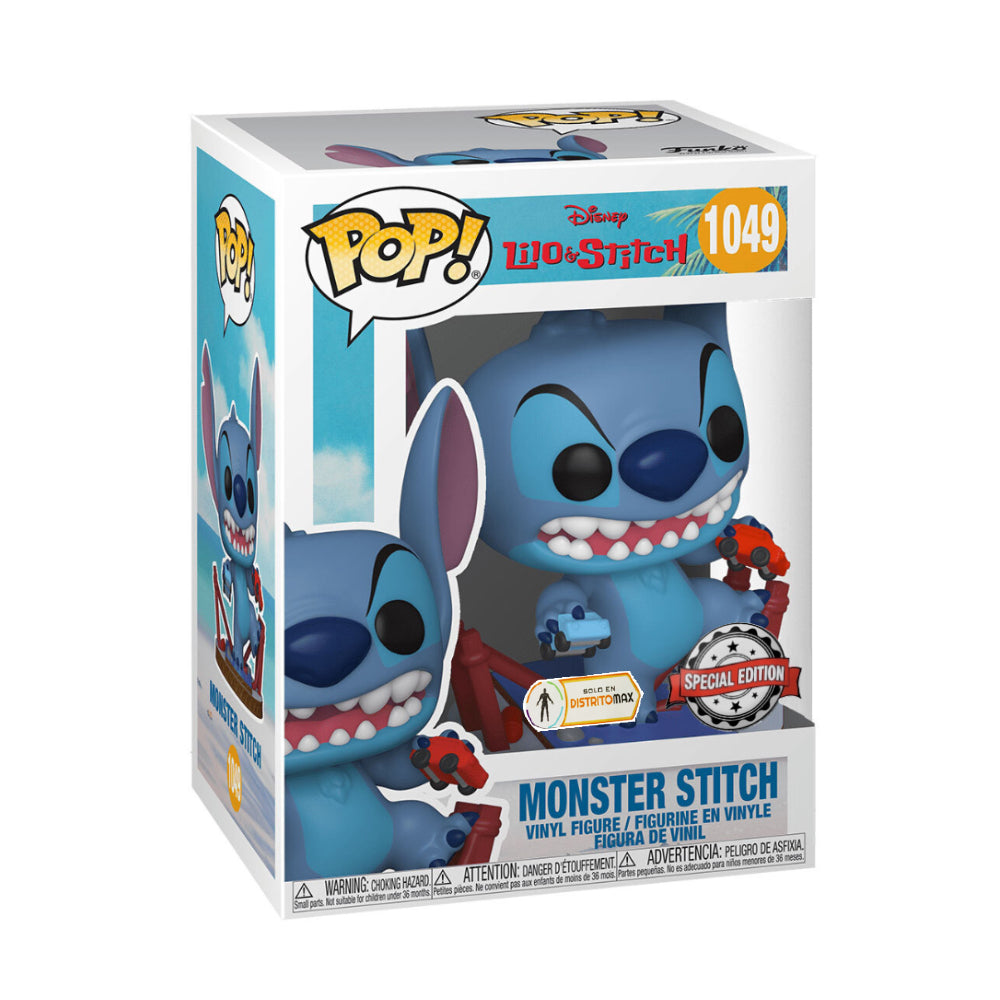 Funko Pop - Disney - Lilo & Stitch - Stitch Monstruo - Edición Especial -  Distrito Max