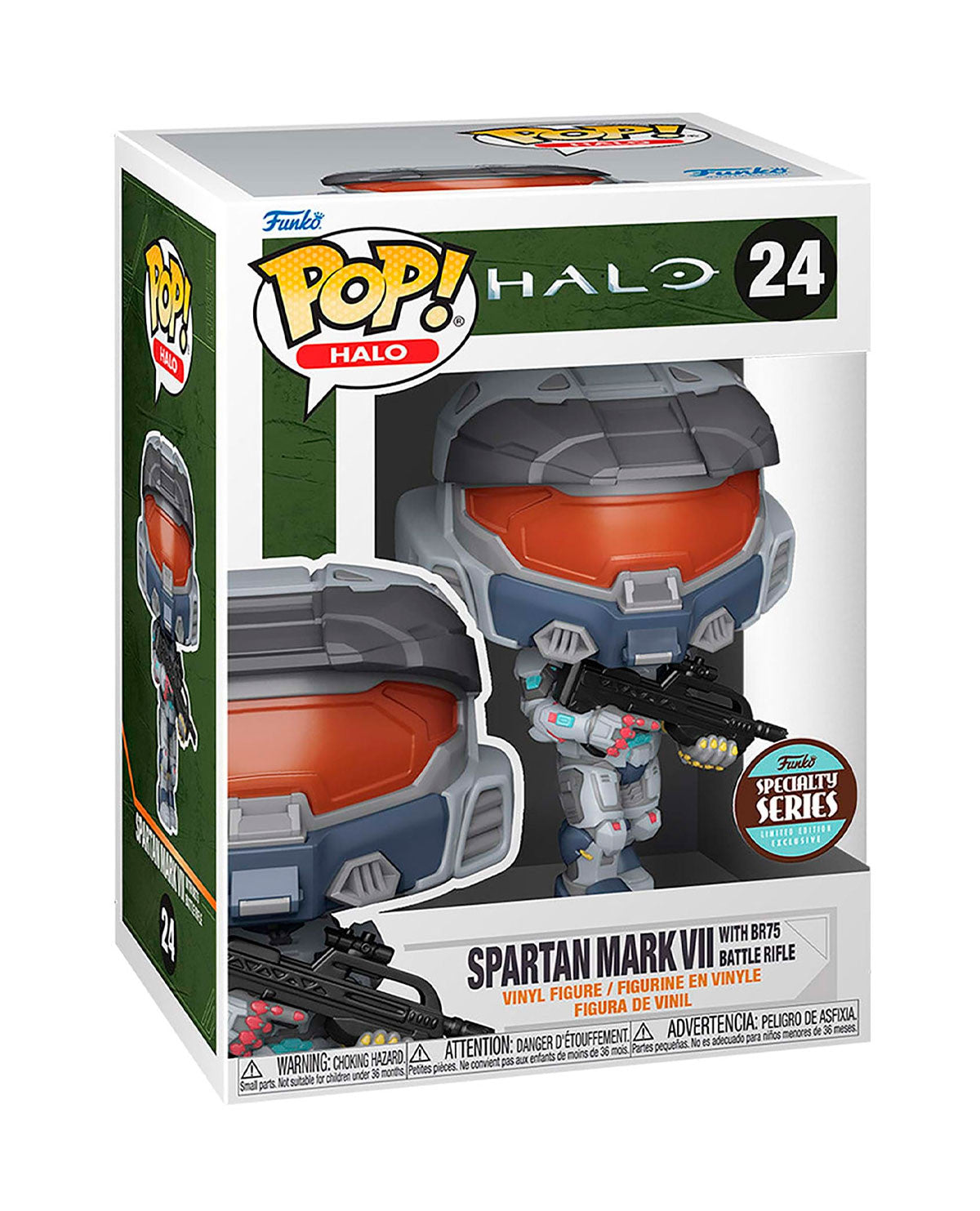 Funko Pop Games - Halo - Mark VII con BR75 Specialty Series