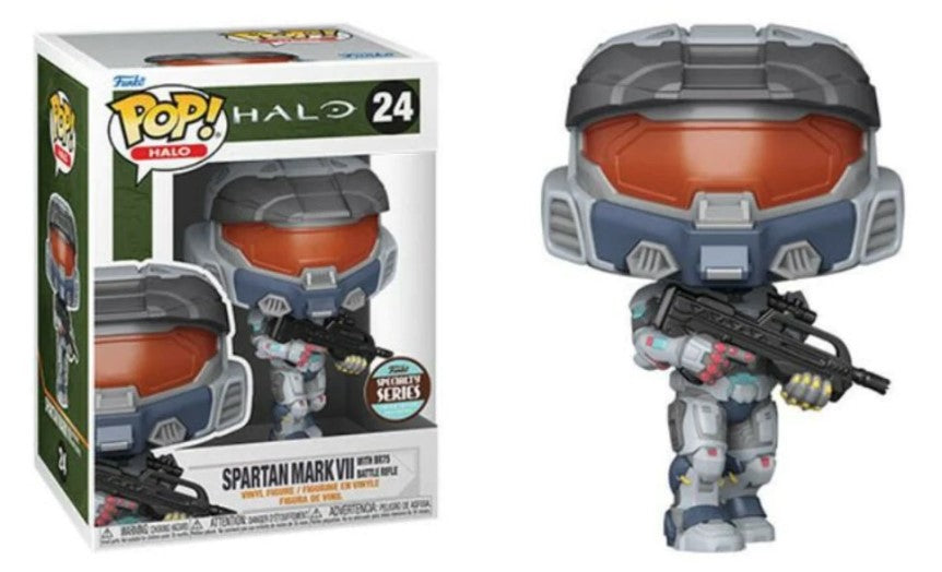 Funko Pop Games - Halo - Mark VII con BR75 Specialty Series