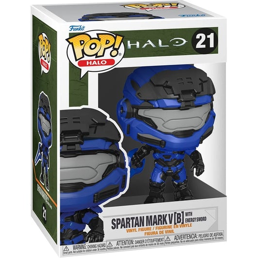 Funko Pop Games  - Halo - MarkV B con Espada de Energía