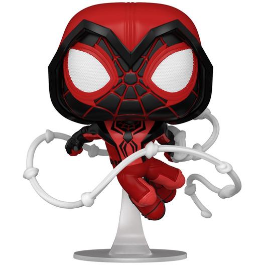 Funko Pop Games: Spiderman Miles Morales - Miles Morales Crimson Cowl Suit