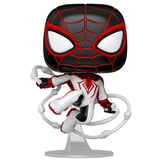 Funko Pop Games: Miles Morales Game - Miles Morales Traje Blanco