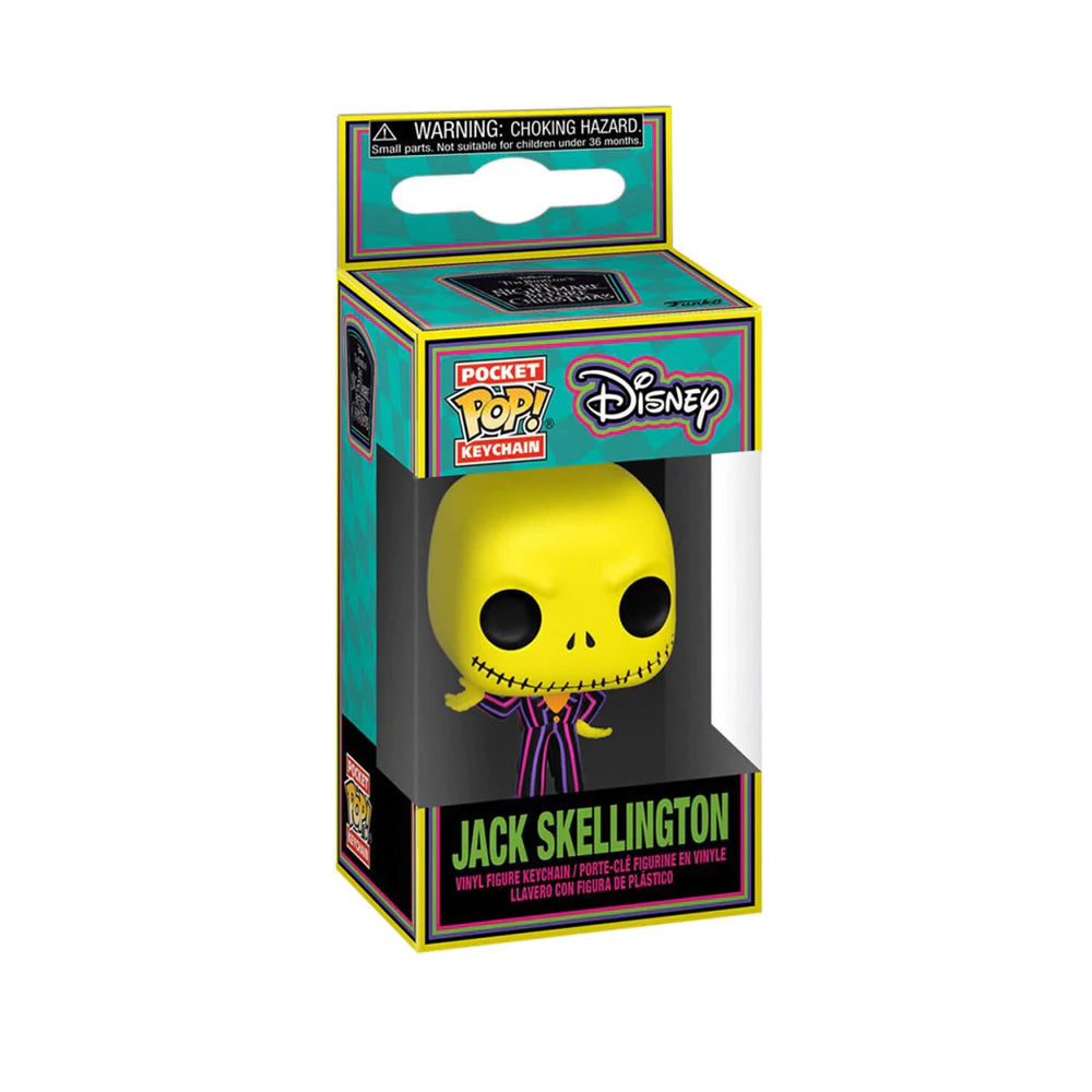 Funko Pop Keychain - El Extraño Mundo De Jack - Jack Blacklight