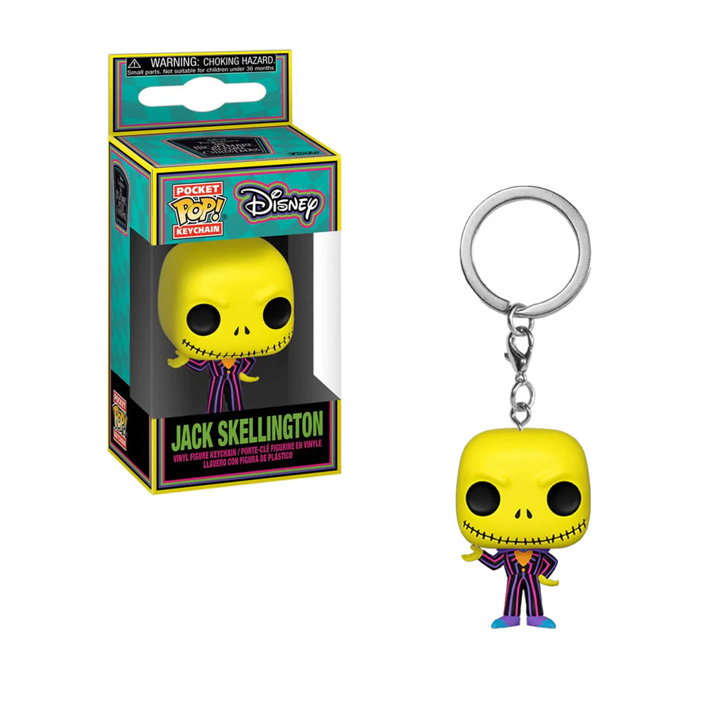 Funko Pop Keychain - El Extraño Mundo De Jack - Jack Blacklight