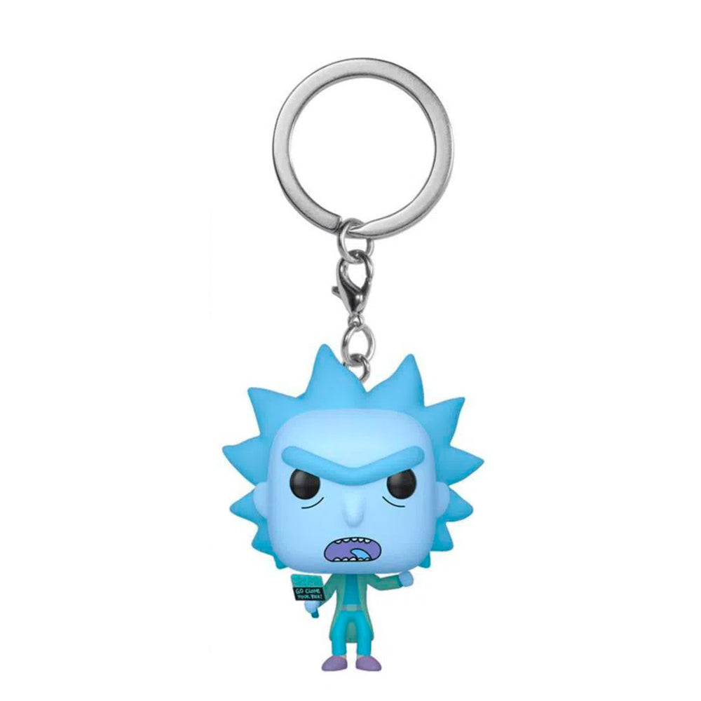 Funko Pop Keychain - Rick And Morty - Rick Holograma Llavero