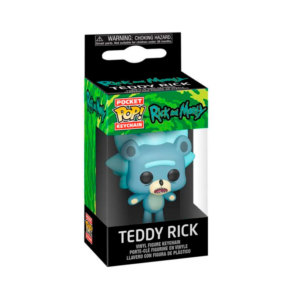 Funko Pop Keychain - Rick And Morty - Rick Oso Llavero