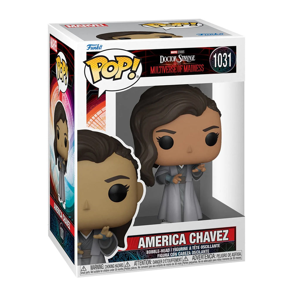 Funko Pop - Marvel - Doctor Strange in The Multiverse of Madness - America Chavez - Kamar-Taj