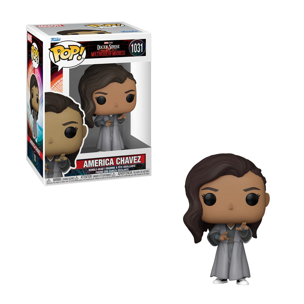 Funko Pop - Marvel - Doctor Strange in The Multiverse of Madness - America Chavez - Kamar-Taj