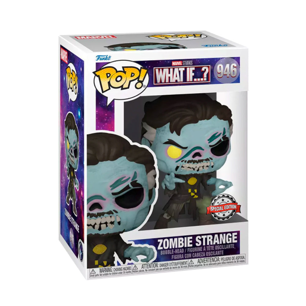 Funko Pop Marvel - What If - Strange Zombie Special Edition