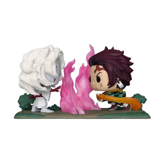 Funko Pop Moment - Demon Slayer Kimetsu No Yaiba - Tanjiro vs Rui